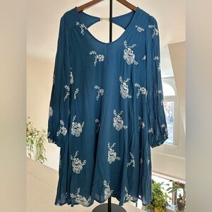 Altar'd State Blue Mini Dress